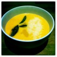 Creamy butternut squash soup