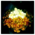 Barley risotto with marinated feta